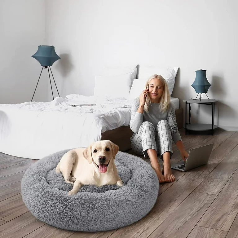 CritterCradle™ - Calming and Anxiety Relieving Comfort Dog Bed